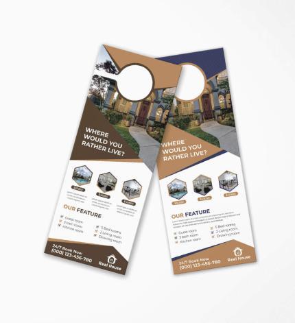Door Hangers 13pt Uncoated