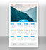 Single page calendar