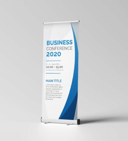 Retractable banner printing brantford